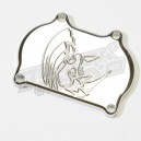 Billet Logo Cam Cover-Rhino 660