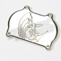 Billet Logo Cam Cover-Rhino 660