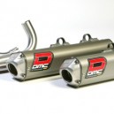 DMC Dual Exhaust-Rhino 700